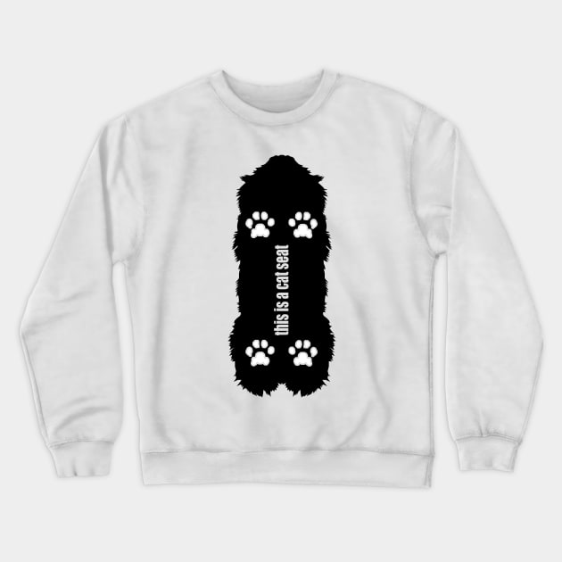 cat Crewneck Sweatshirt by arxitrav